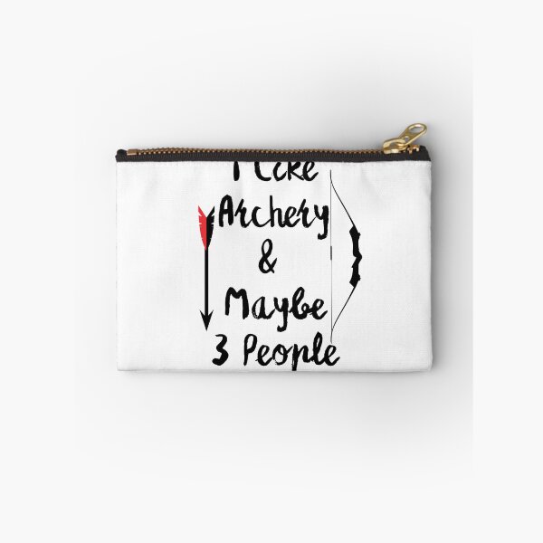 Item preview, I Like Archery & Maybe 3 People Funny T-shirt men gift women gift designed and sold by InnovantDesigns.