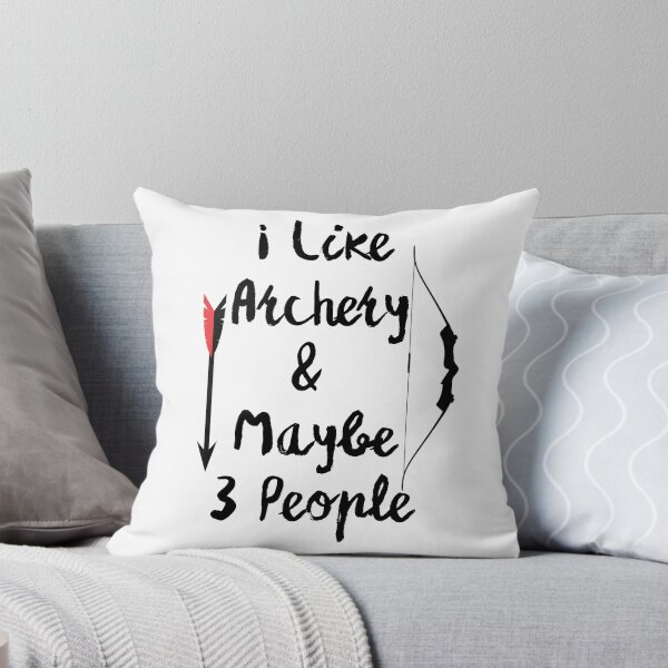 Item preview, I Like Archery & Maybe 3 People Funny T-shirt men gift women gift designed and sold by InnovantDesigns.
