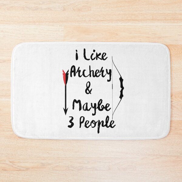 Item preview, I Like Archery & Maybe 3 People Funny T-shirt men gift women gift designed and sold by InnovantDesigns.