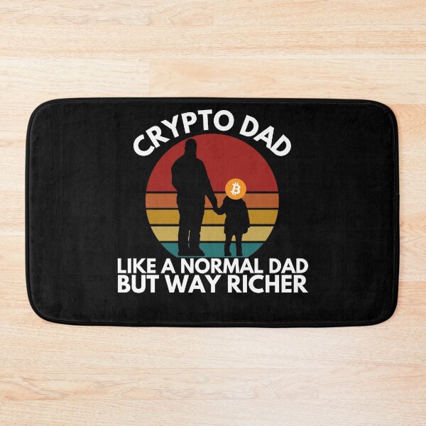 Item preview, Funny Crypto Saying - Crypto Dad, Cryptocurrency Investor designed and sold by nft-millionaire.