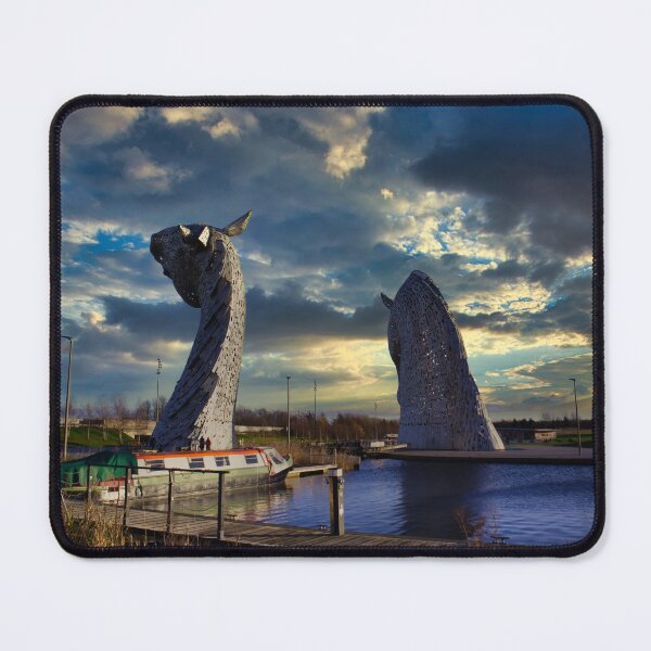 Item preview, Kelpies from behind designed and sold by Ann Biddlecombe.