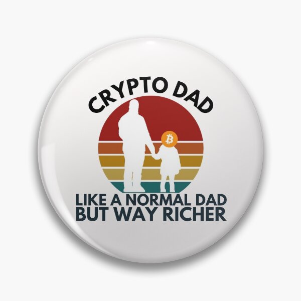 Item preview, Funny Crypto Saying - Crypto Dad, Cryptocurrency Investor designed and sold by nft-millionaire.