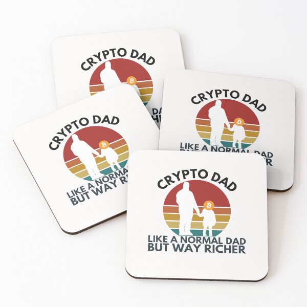 Item preview, Funny Crypto Saying - Crypto Dad, Cryptocurrency Investor designed and sold by nft-millionaire.