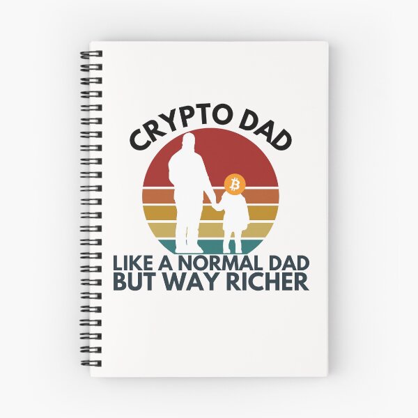 Item preview, Funny Crypto Saying - Crypto Dad, Cryptocurrency Investor designed and sold by nft-millionaire.