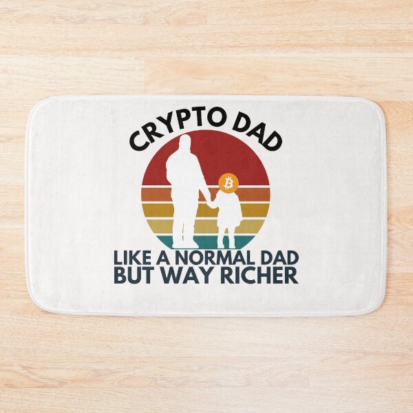 Item preview, Funny Crypto Saying - Crypto Dad, Cryptocurrency Investor designed and sold by nft-millionaire.