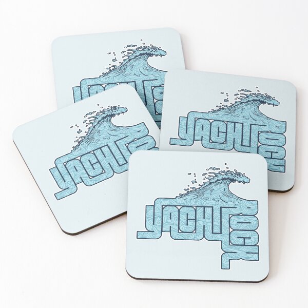 Item preview, Yacht Rock 70s Style Wave Typography  designed and sold by ourkid.