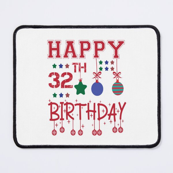 Item preview, Happy 32th birthday designed and sold by Designhub14.