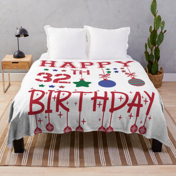 Item preview,  Happy 32th birthday designed and sold by Designhub14.