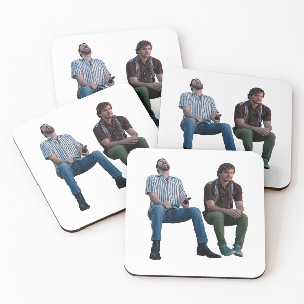 Item preview, Nic Cage & Pedro Pascal Happy & Sad Look designed and sold by ecdato.