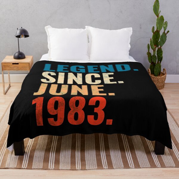 Item preview, Legend Since June 1983 Retro Vintage designed and sold by Teelogic.
