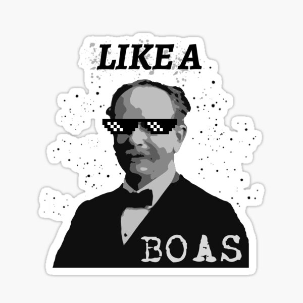 Funny Anthropology - Like a Boas Anthropologist Life" Sticker for Sale by Funthropology | Redbubble