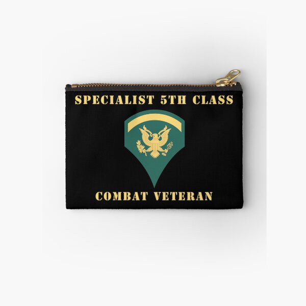 Item preview, Army - Specialist 5th Class - SP5 - Combat Veteran - V1 designed and sold by Military Insignia Products.
