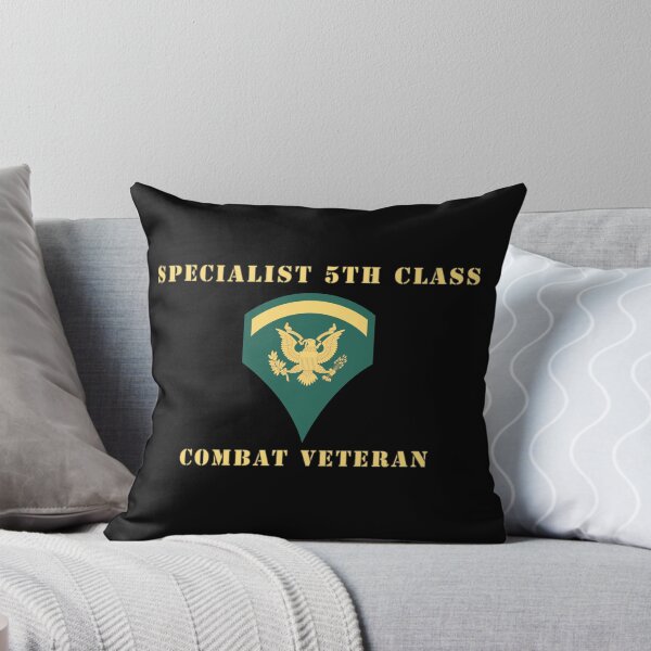 Item preview, Army - Specialist 5th Class - SP5 - Combat Veteran - V1 designed and sold by Military Insignia Products.
