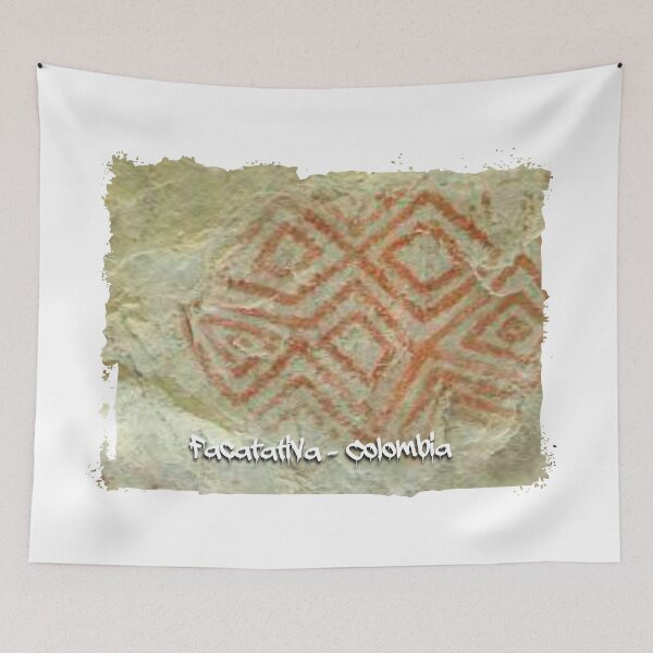 Item preview, Spectacular Ancestral Graffiti in Facatativa, Colombia designed and sold by BigDaddyStore.