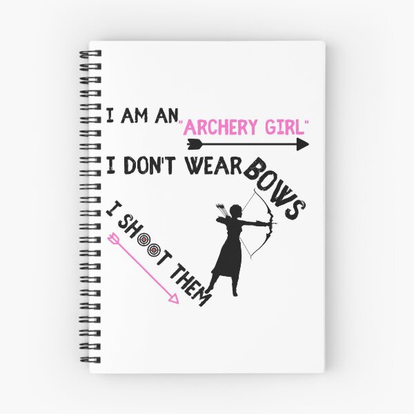 Item preview, Archery Girl, I don't wear bows I shoot them! Funny T-shirt  women gift designed and sold by InnovantDesigns.
