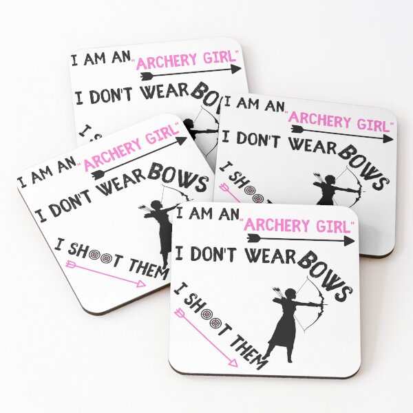 Item preview, Archery Girl, I don't wear bows I shoot them! Funny T-shirt  women gift designed and sold by InnovantDesigns.