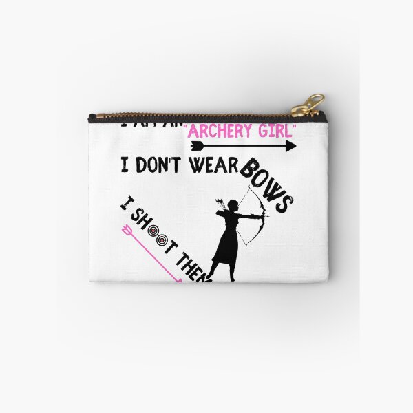 Item preview, Archery Girl, I don't wear bows I shoot them! Funny T-shirt  women gift designed and sold by InnovantDesigns.