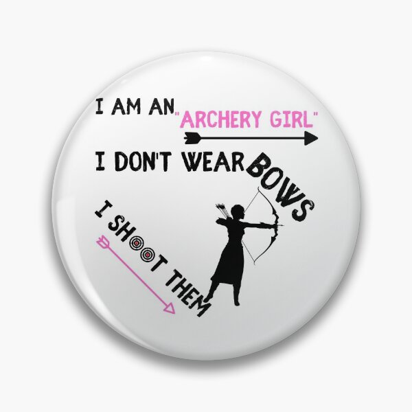 Item preview, Archery Girl, I don't wear bows I shoot them! Funny T-shirt  women gift designed and sold by InnovantDesigns.