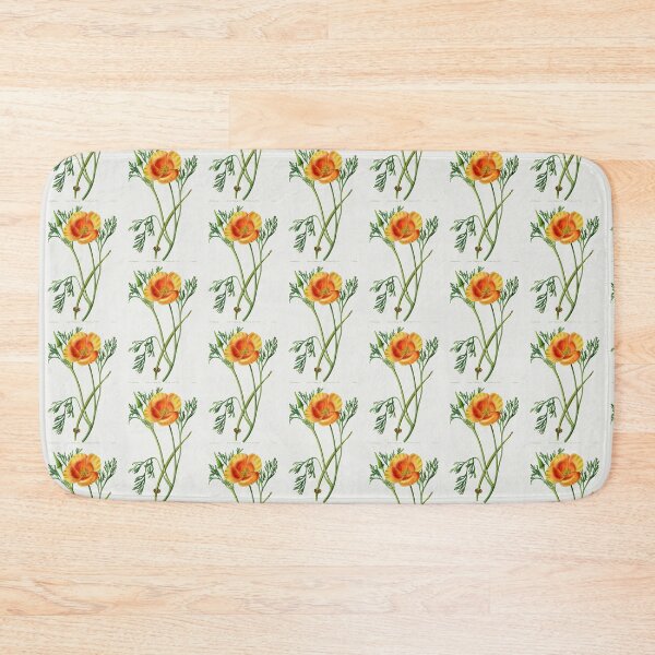 Item preview, California poppy - Botanical Illustration designed and sold by chimakingthings.
