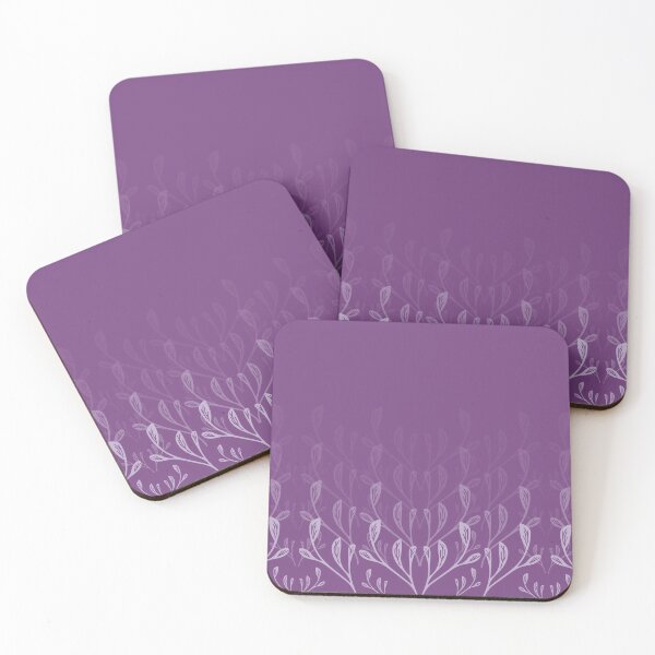 Item preview, Dahlia & Orchid Bloom Fading Leaves designed and sold by Kettukas.