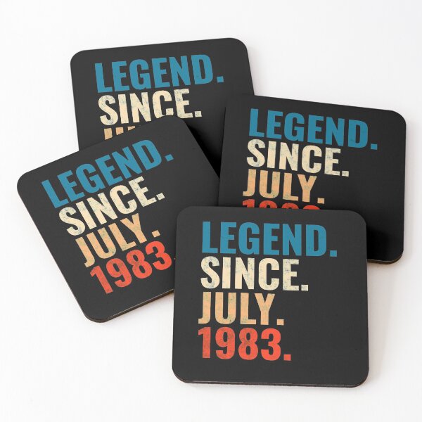 Item preview, Legend Since July 1983 Retro Vintage designed and sold by Teelogic.