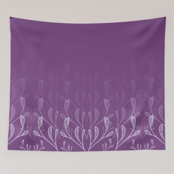 Item preview, Dahlia & Orchid Bloom Fading Leaves designed and sold by Kettukas.