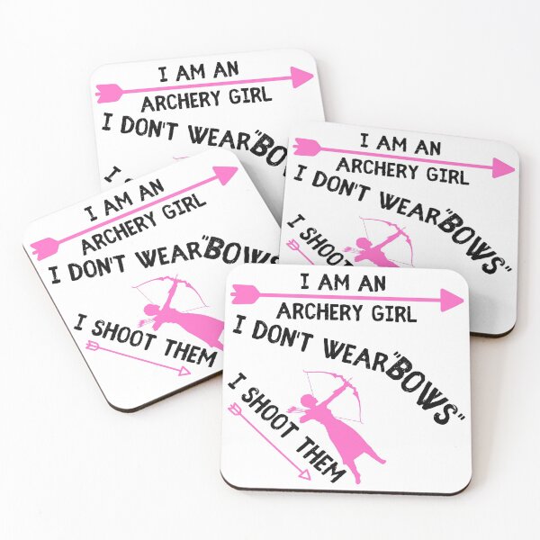 Item preview, Archery Girl, I don't wear bows I shoot them! Funny T-shirt  women gift designed and sold by InnovantDesigns.