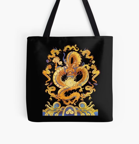 Chinese Dragon Tote Bags for Sale | Redbubble