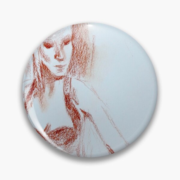 Item preview, Young Woman Portrait Graphics Art by Helen Berk designed and sold by HelenBerkArt.
