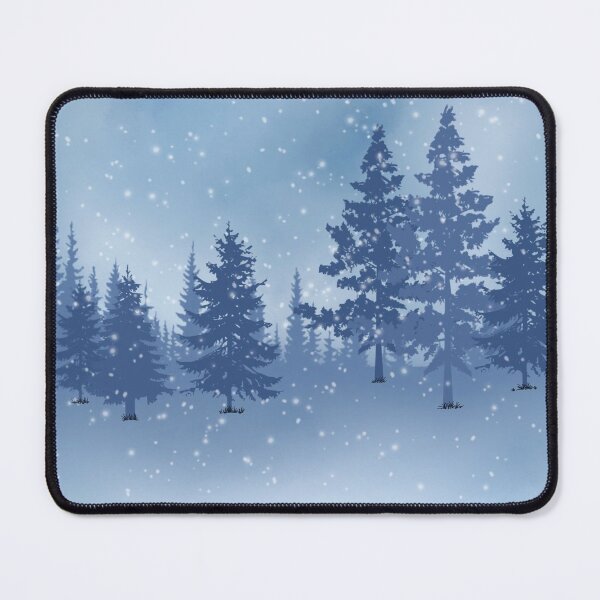 Item preview, Magic Winter Forest Landscape designed and sold by Saraartwork.