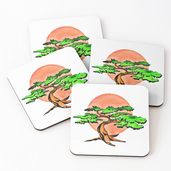 Item preview, Miyagi Bonsai Tree Drawing designed and sold by SavageRootsMMA.