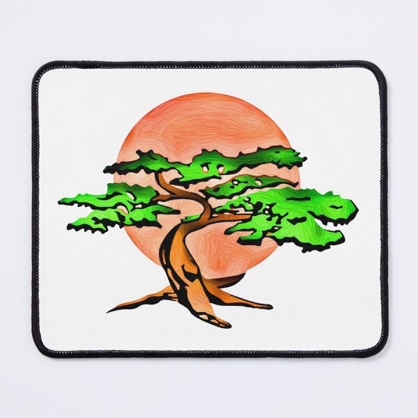 Item preview, Miyagi Bonsai Tree Drawing designed and sold by SavageRootsMMA.