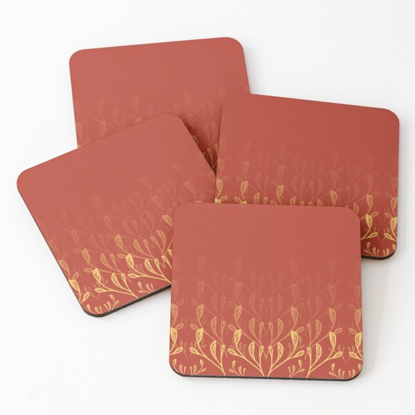 Item preview, Poinciana & Daffodil Fading Leaves designed and sold by Kettukas.