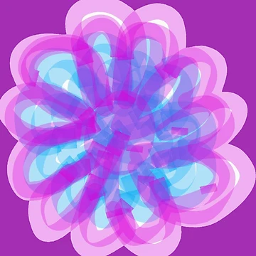 Artwork thumbnail, Abstract Floral Pattern by Rohini Ramesh