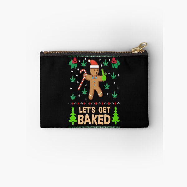Item preview, Lets Get Baked Cookie Weed Xmas Ugly Christmas Sweater  designed and sold by PartiesbytheBun.