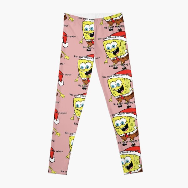 Spongebob Squarepants Meme Leggings for Sale