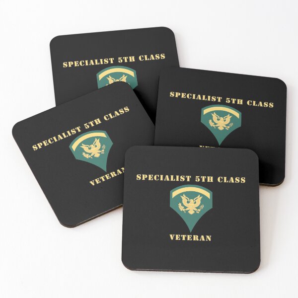 Item preview, Army - Specialist 5th Class - SP5 - Veteran - V1 designed and sold by Military Insignia Products.