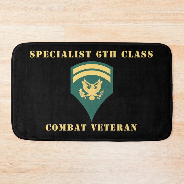 Item preview, Army - Specialist 6th Class - SP6 - Combat Veteran - V1 designed and sold by Military Insignia Products.