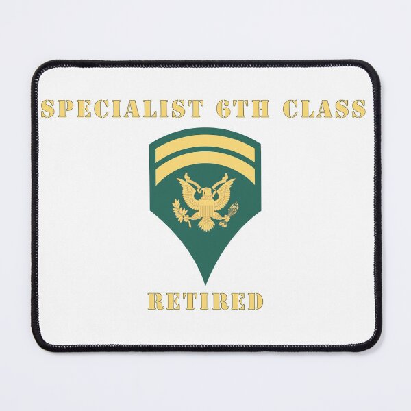 Item preview, Army - Specialist 6th Class - SP6 - Retired - V1 designed and sold by Military Insignia Products.
