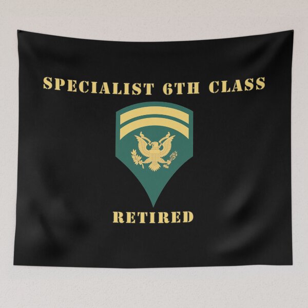 Item preview, Army - Specialist 6th Class - SP6 - Retired - V1 designed and sold by Military Insignia Products.