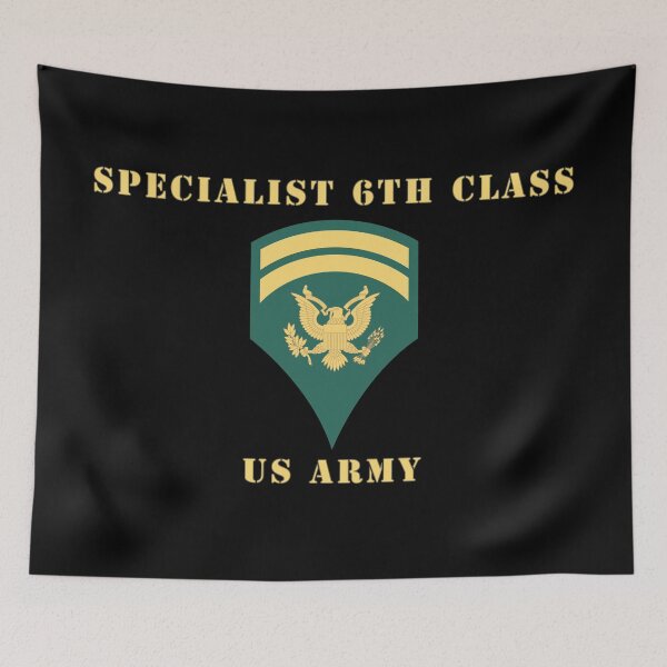 Item preview, Army - Specialist 6th Class - SP6 - V1 designed and sold by Military Insignia Products.
