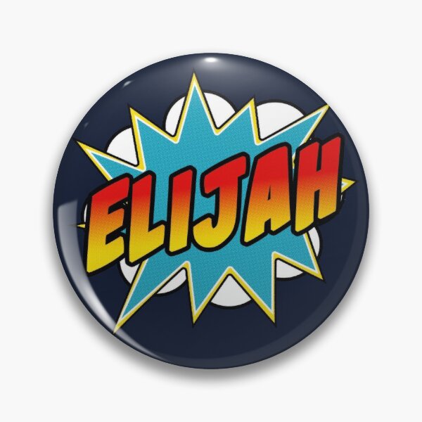 Item preview, Boys Elijah Name Comic Book Superhero designed and sold by Rixta82.