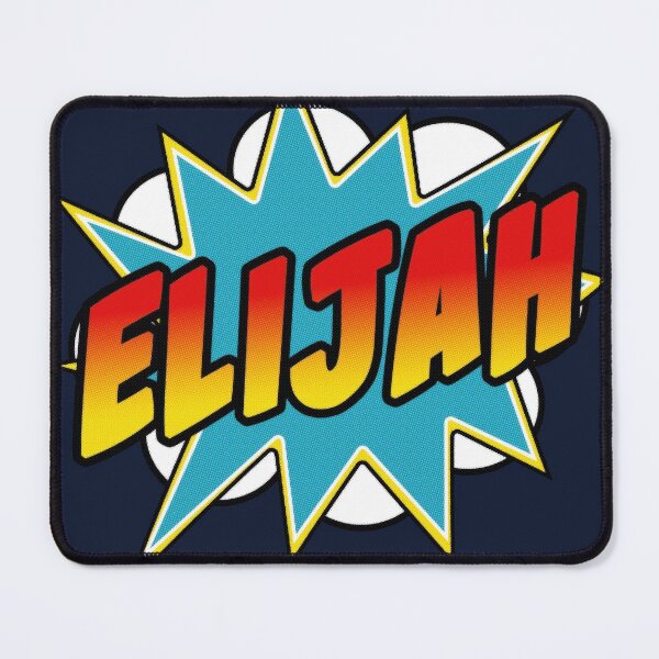Item preview, Boys Elijah Name Comic Book Superhero designed and sold by Rixta82.