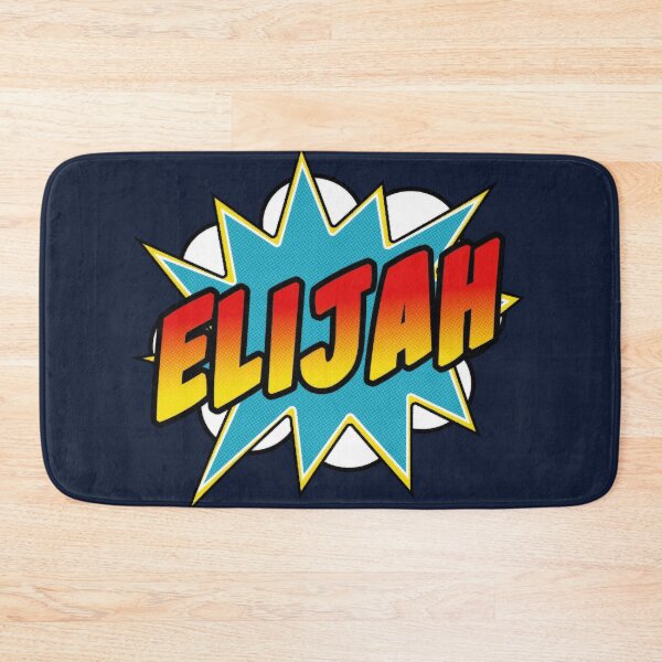 Item preview, Boys Elijah Name Comic Book Superhero designed and sold by Rixta82.