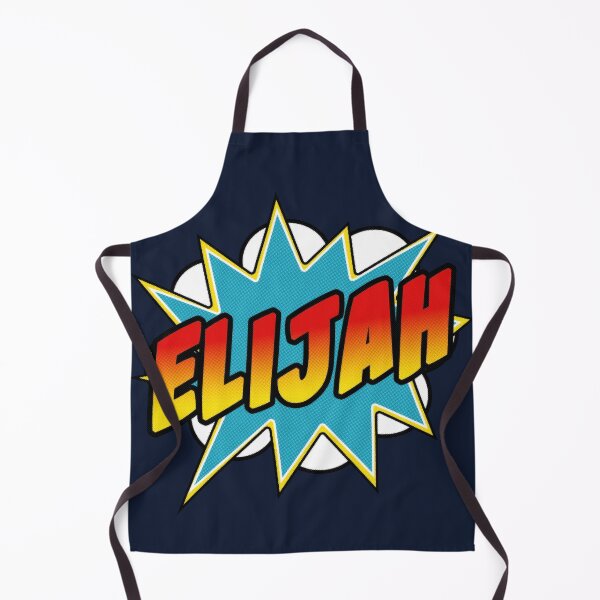 Item preview, Boys Elijah Name Comic Book Superhero designed and sold by Rixta82.