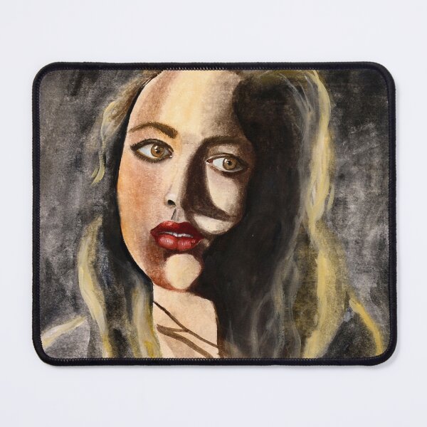 Item preview, Young Woman Portrait Watercolor Art by Helen Berk designed and sold by HelenBerkArt.