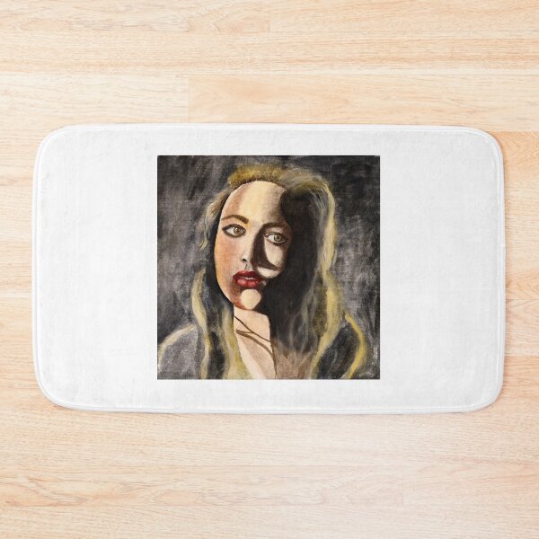 Item preview, Young Woman Portrait Watercolor Art by Helen Berk designed and sold by HelenBerkArt.