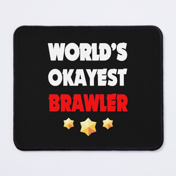 Item preview, World's Okayest Brawler, B stars designed and sold by KlaraMacinka.