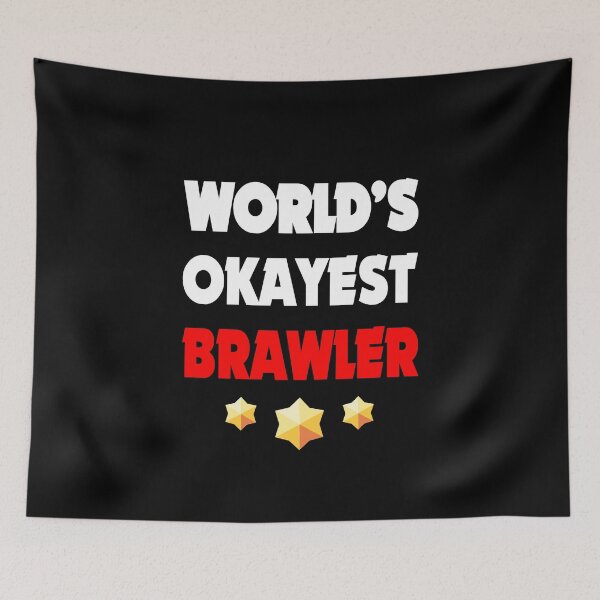 Item preview, World's Okayest Brawler, B stars designed and sold by KlaraMacinka.