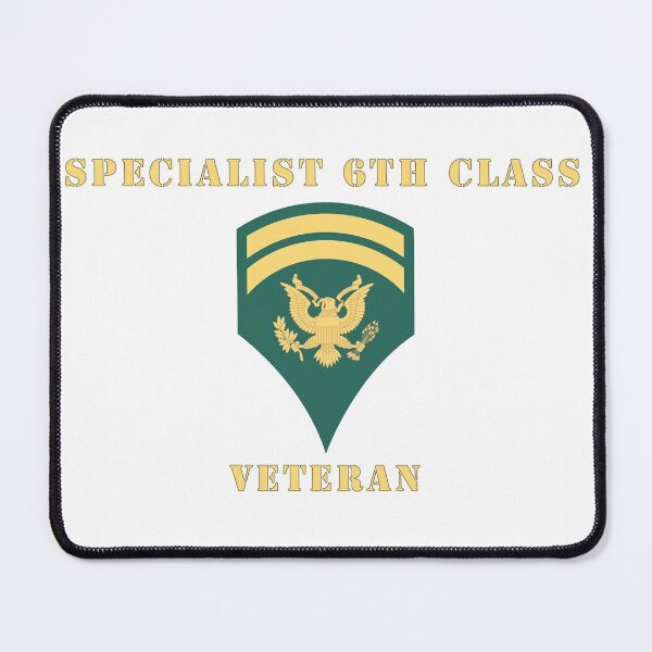Item preview, Army - Specialist 6th Class - SP6 - Veteran - V1 designed and sold by Military Insignia Products.